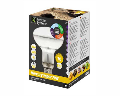 As Reptile Mercury Vapor UV 70 W