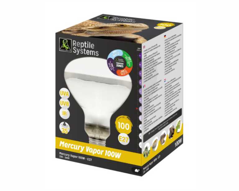 As Reptile Mercury Vapor UV 100 W