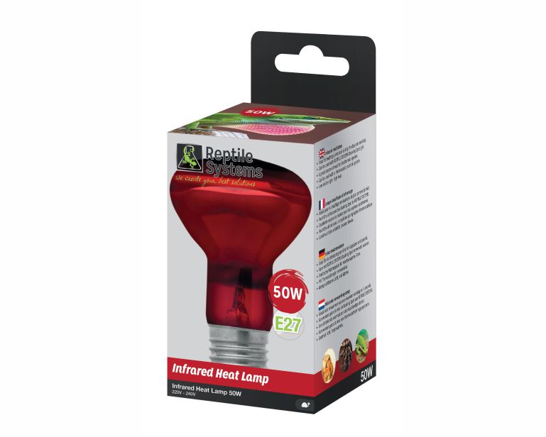As Reptile Infrared Heat Lamp 50W E27