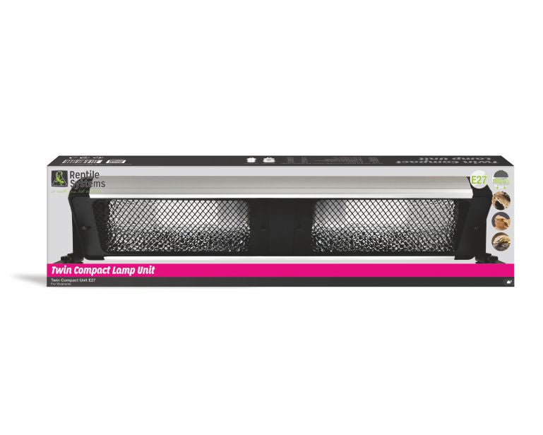 As Reptile/Bird Compact Lamp Unit E27 Twin 60 CM