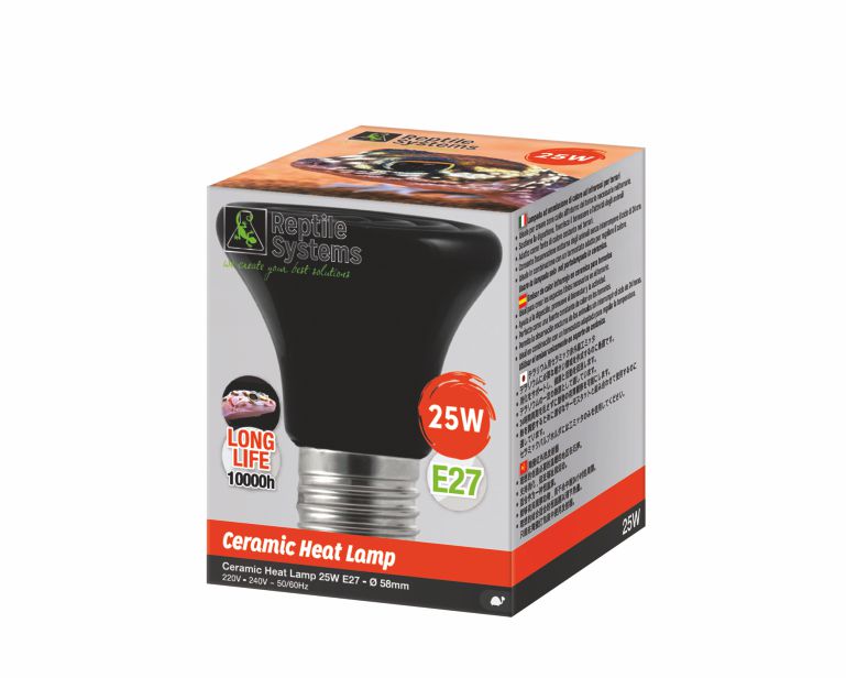 As Ceramic Heat Emitter Lamp 25W