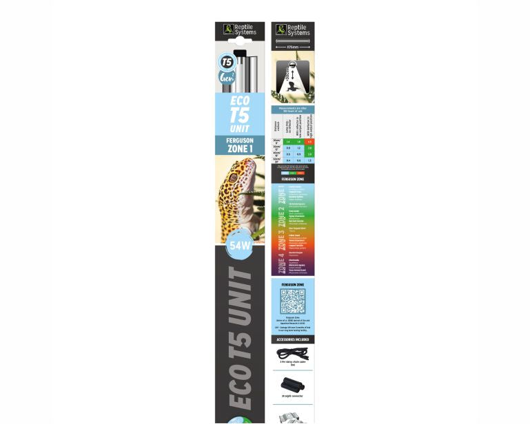 As Reptile Eco T5 Unit Ferguson Zone 1/ Bird 54W