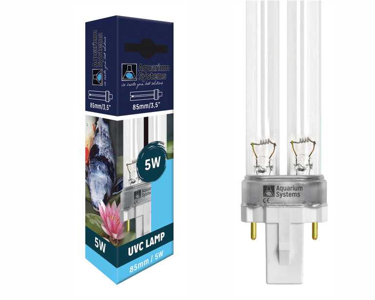 As Compact Lamp UVC 8.5 CM - 5W G23