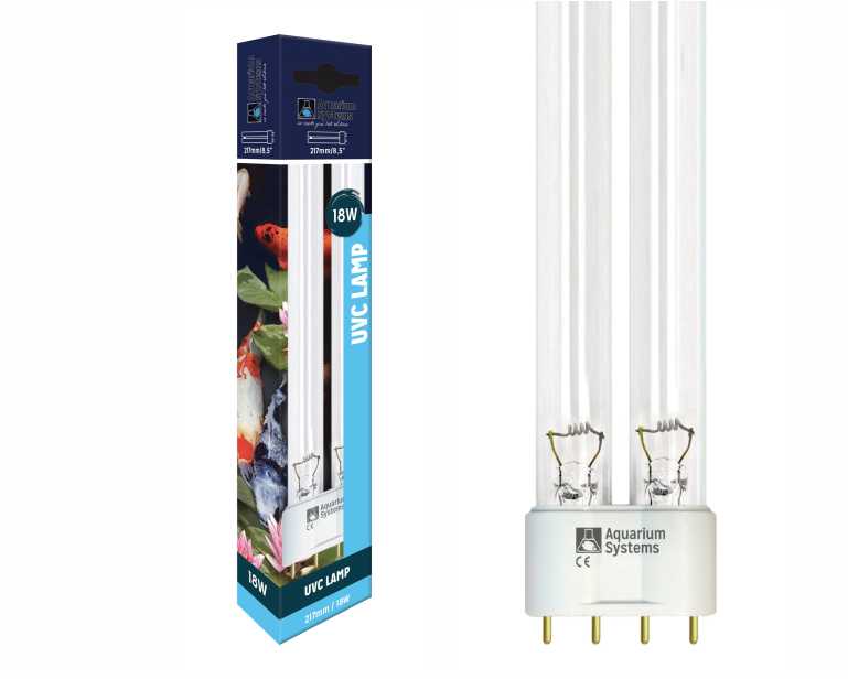 As Compact Lamp UVC 217 MM - 18W 2G11