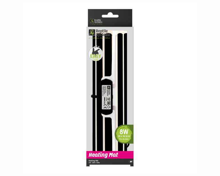 As Reptile Heating Mat 8W 28X16.5 CM