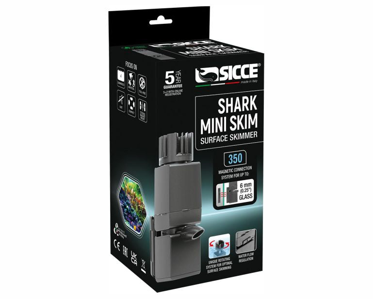 Sicce Shark Oppervlakte Mini Skim 350 T/M 6 MM.