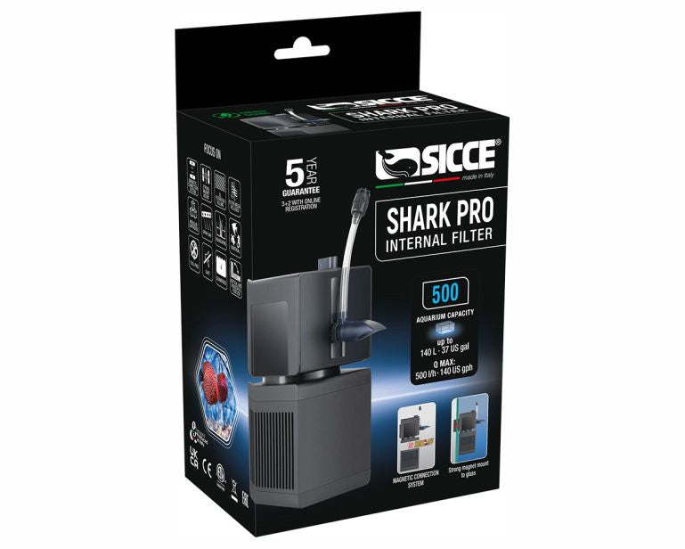 Sicce Shark Pro 500 Interne Filter
