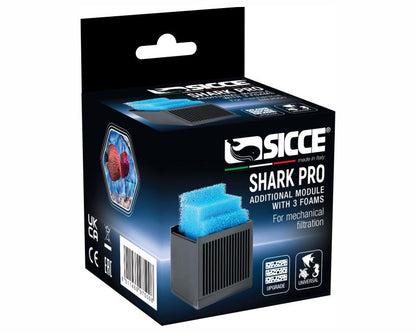 Sicce Shark Pro Module Met 3 St. Foam