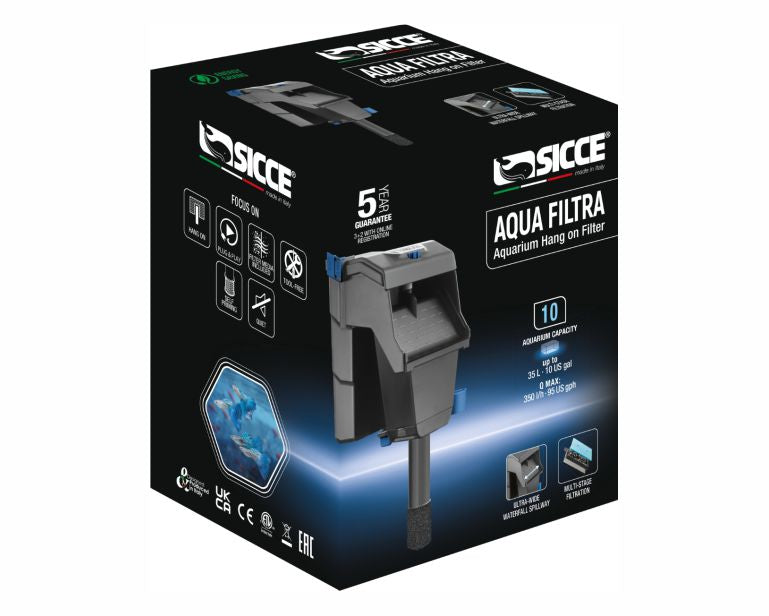 Sicce Hang On Aqua Filtra 10 350 L/U