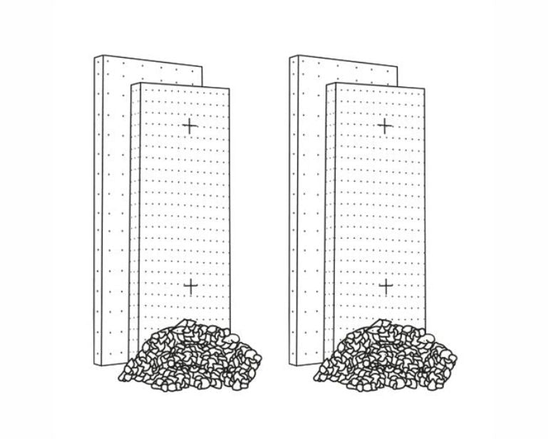 Sicce Aqua Filtra 10-20 Vervangpatroon Bl+W+Filter Media 2 St.