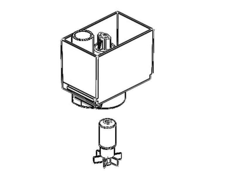 Sicce Aqua Filtra 10 Vervangmotor + Rotor