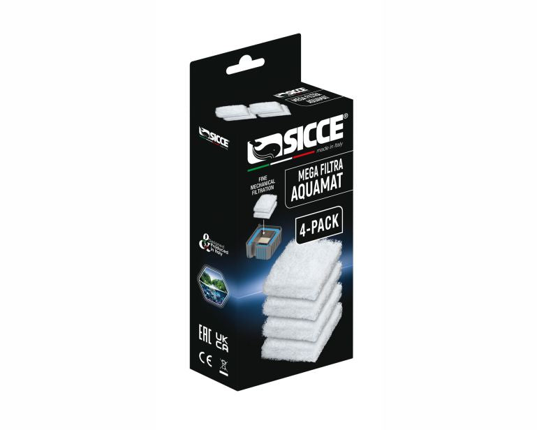 Sicce Mega Filtra Aquamat Wattenpatroon 4 St.
