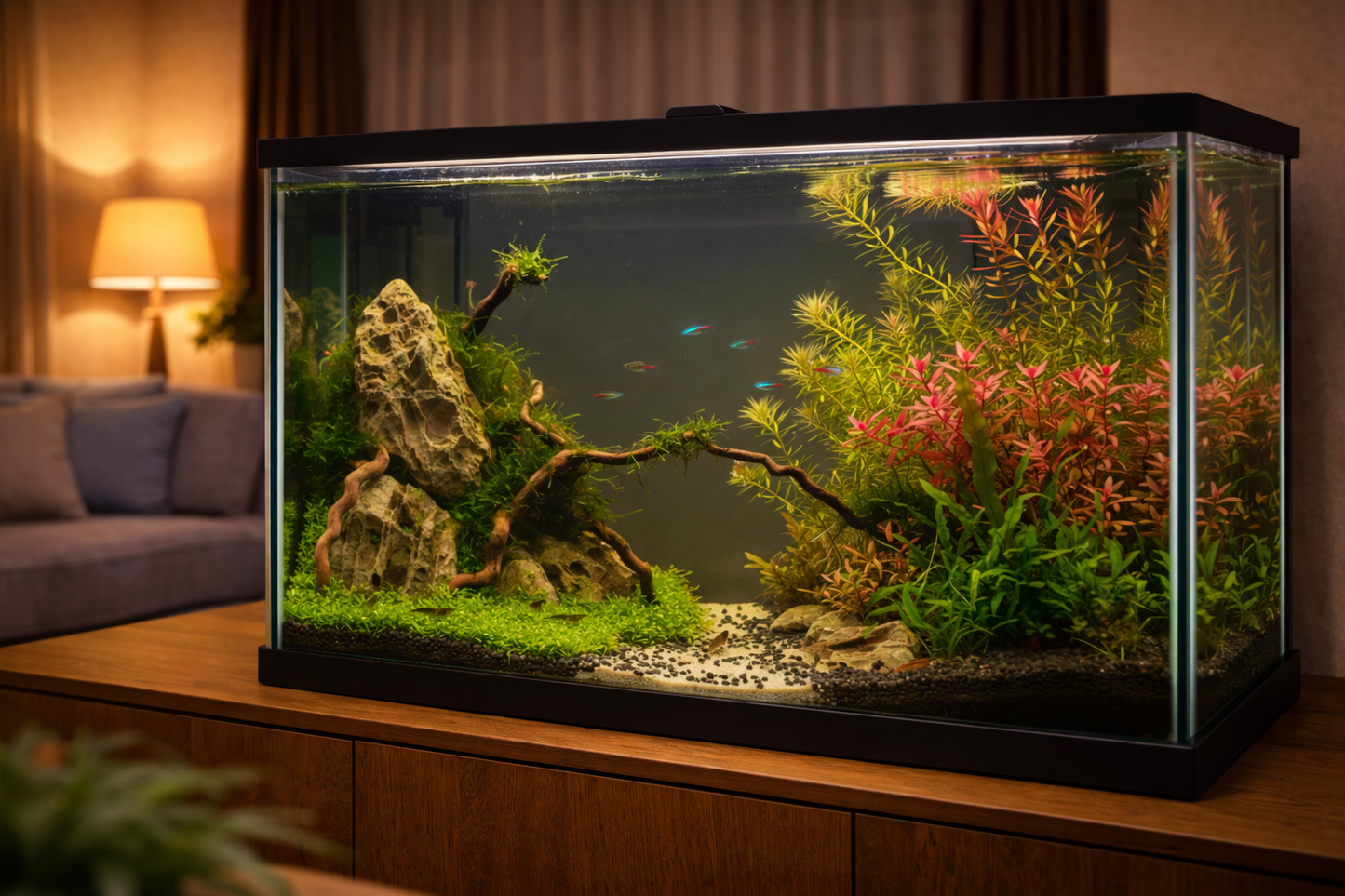 Natuur Aquascape Biotoop Pakket