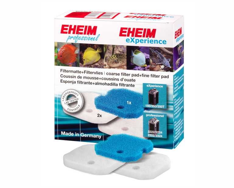 Eheim Filterschijf Set Blauw/Wit Voor 2222/2224-2322/2324