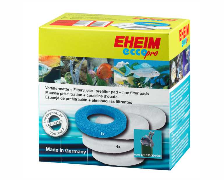 Eheim Filterschijf Set Blauw/Wit Voor Ecco + Ecco Pro