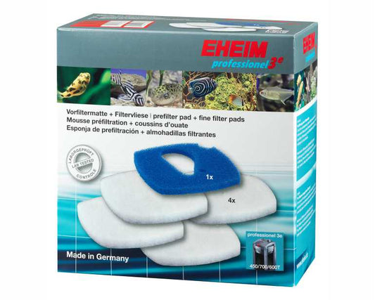 Eheim Filtervlies 1X Blauw + 4X Wit Voor 2076/2078/2178
