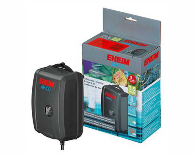 Eheim Luchtpomp Regelbaar 3701 100 L/H Met 1 M Slang + 1 Uitstromer