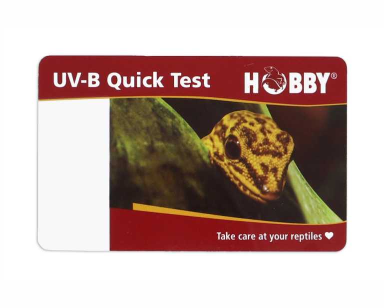 Hobby Terrarium UV-B Quick Test