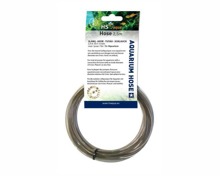 Hs Aqua Anthraciet Slang 4-6 MM 2.5 Mtr