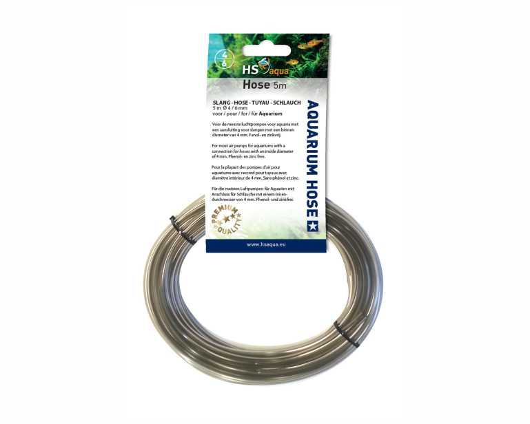 Hs Aqua Anthraciet Slang 4-6 MM 5 Mtr