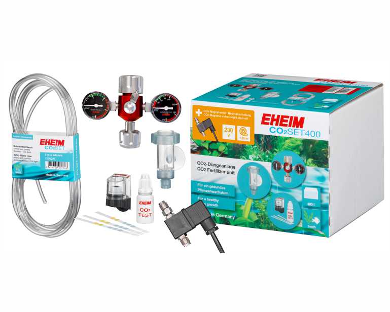 Eheim CO2 Set 400 Zonder Fles, Incl. Magneetventiel