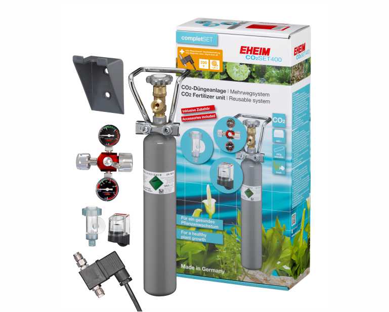 Eheim CO2 Set 400 Incl. Fles & Magneetventiel