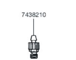 Eheim Slangpilaar Drukzijde 1/2'' Voor 1250/1060