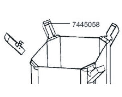 Eheim Dekselklem Voor 2222/24-2322/24-2422/2424