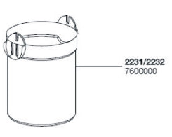 Eheim Filterpot Voor 2231/2232