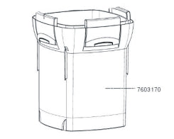 Eheim Filterpot Voor Prof. 3 2080/2180