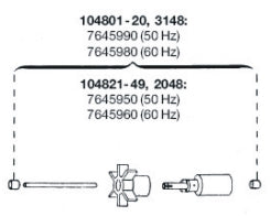 Eheim Rotor 50 Hz Met As Voor 104801-20/3148