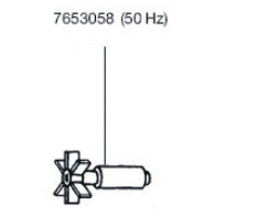 Eheim Rotor 50 Hz Voor 1060/1260/1262/1264/3160/3260/3264