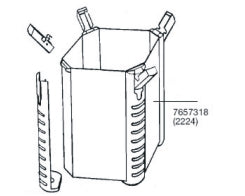 Eheim Filterpot Voor 2224/2424