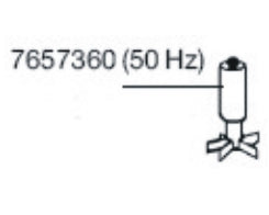Eheim Rotor 50 Hz Voor 2222/24-2322/24-2422/2424