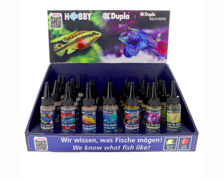 Dupla Marin Gel-O-Juice Display Compleet 28X50 ML