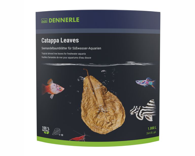 Dennerle Catappa Leaves 10 St - Voor 800 L