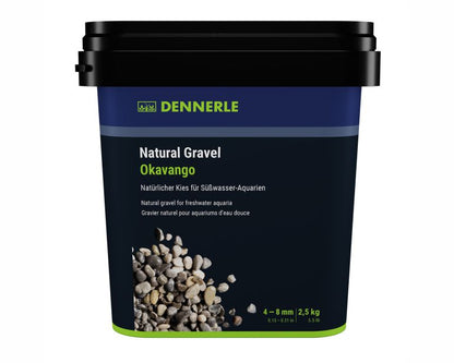 Dennerle Natural Gravel Okavango, 4-8 MM, 2,5 KG