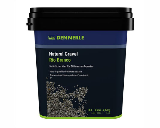 Dennerle Natural Gravel Rio Branco, 0,1-2 MM, 2,5 KG