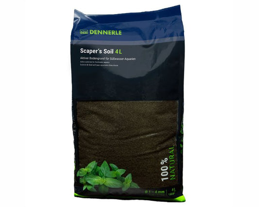 Dennerle Scaper'S Soil Zwarte Bodem 1-4 MM 4 L