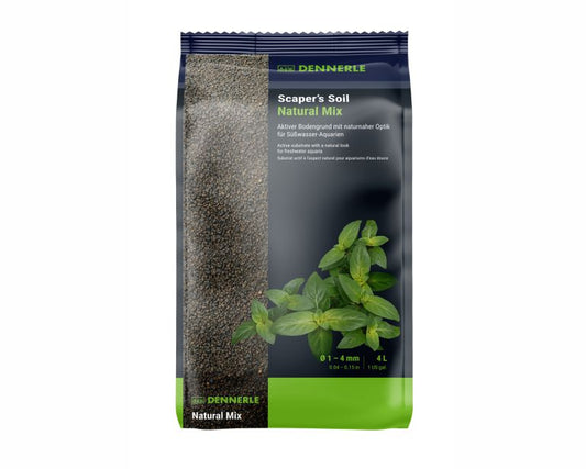 Dennerle Scaper'S Soil Natural Mix 1-4 MM 4 L