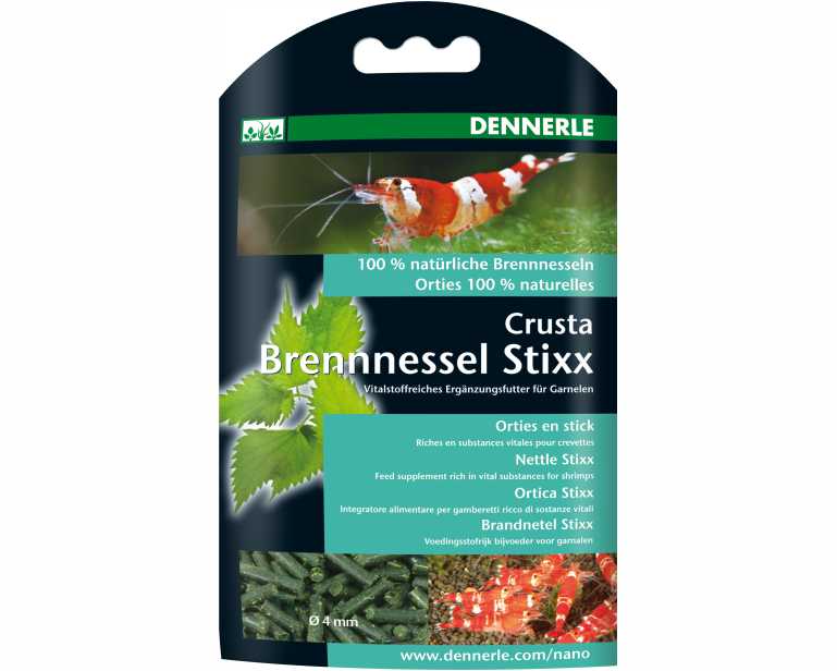Dennerle Nano Crusta Brandnetel Stixx 30 Gr