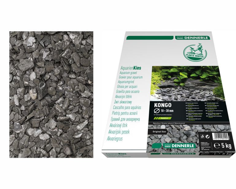 Dennerle Natural Gravel Kongo, 10-30 MM 5 KG