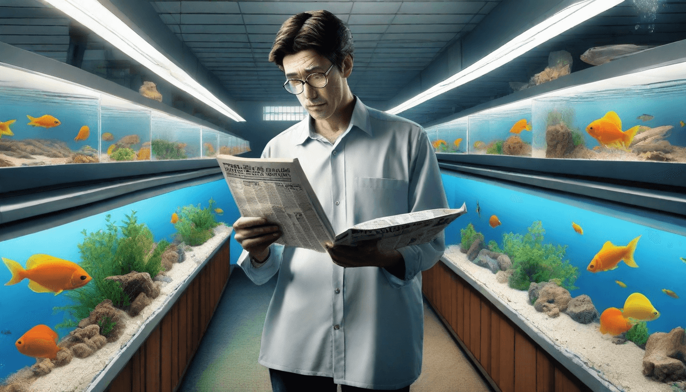 Het gouden aquarium logboek