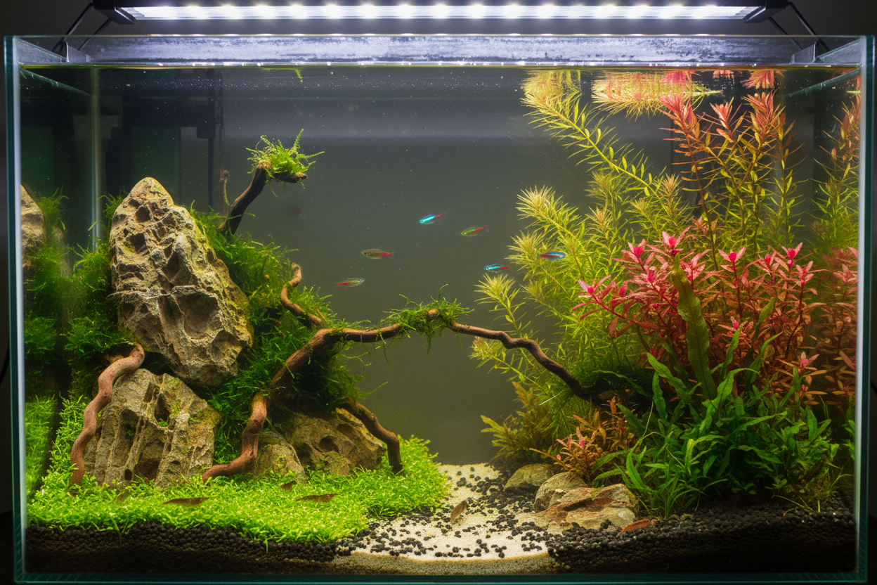 Natuur Aquascape Biotoop Pakket