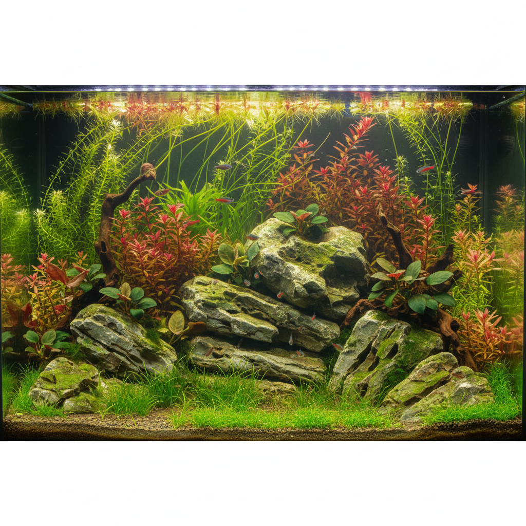120 Liter Aquariumplanten Pakket