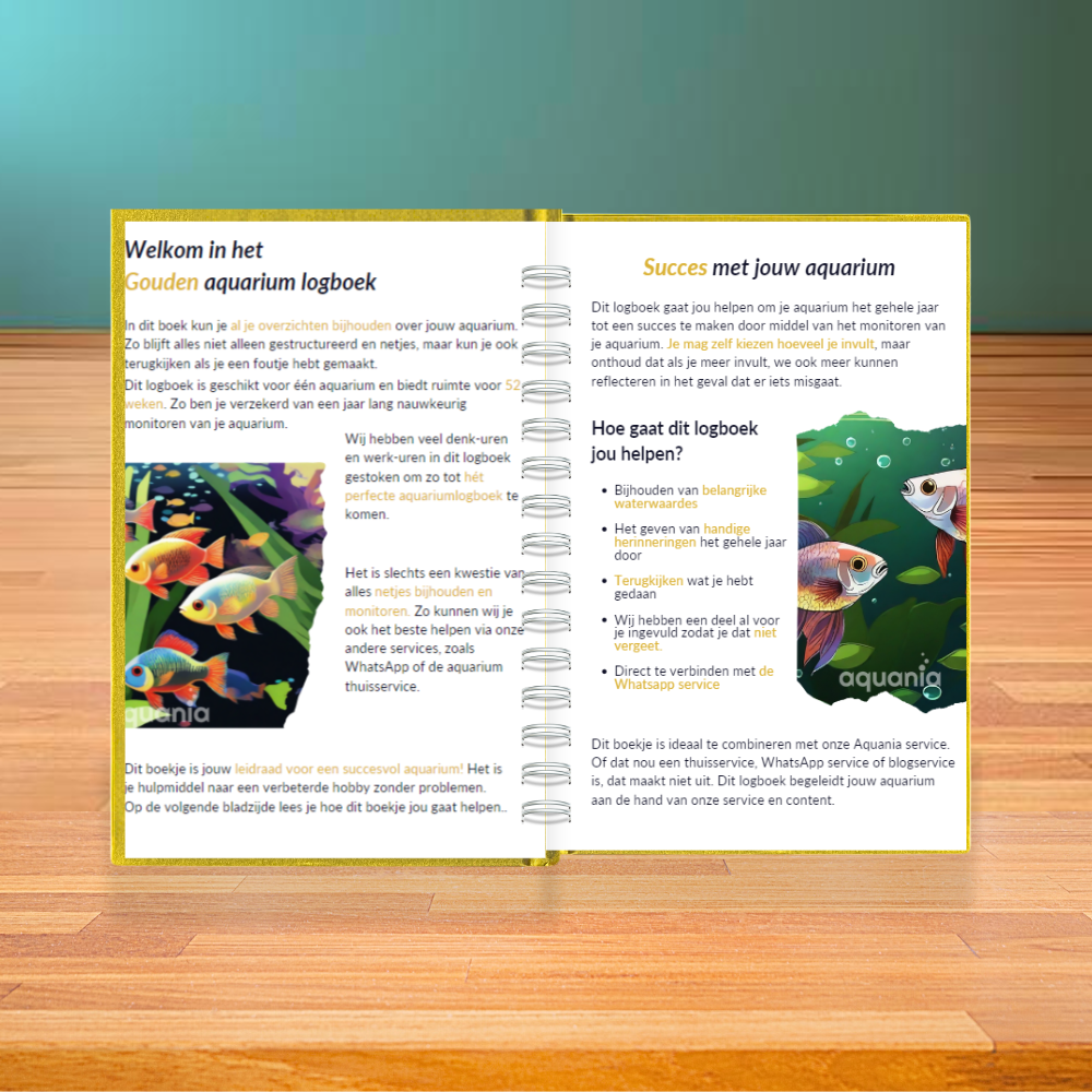 Het gouden aquarium logboek